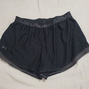 Under Armour Women's Black Athletic Shorts